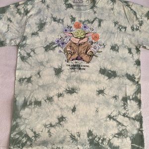 Baby Yoda Star Wars Neff Tie Die Shirt